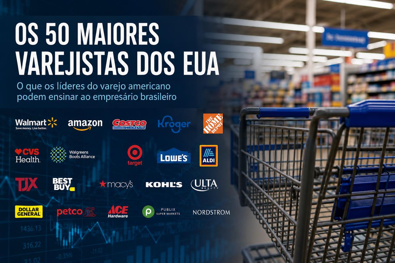 50 maiores varejistas dos EUA em 2026.